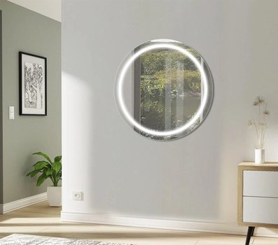 Дзеркало Mirror Trade LED S23 D900+кнопка 900*900 133-16060 фото