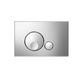 Кнопка змиву OLI Globe Polished Chrome 3/6 152950 13-22422 фото