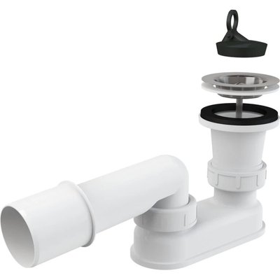 Сифон для душового піддона AlcaPlast A461-50 з протизапаховим затвором d50 130-12384 фото