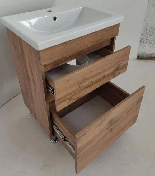 Тумба Мінімал Wood+ум.Cers 70 Т-307019 на ніжках 66-42283 фото