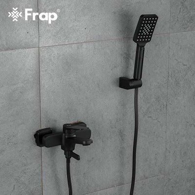 Змішувач для ванни Frap F3262 Чорний К/Г 8-22168 фото