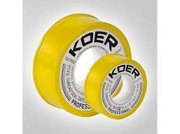 Фумка KOER жовта 12mm 0.1мм\15м маленька ST-02 25-6761 фото